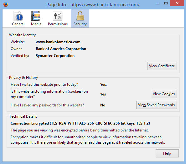 BOA perfect forward secrecy